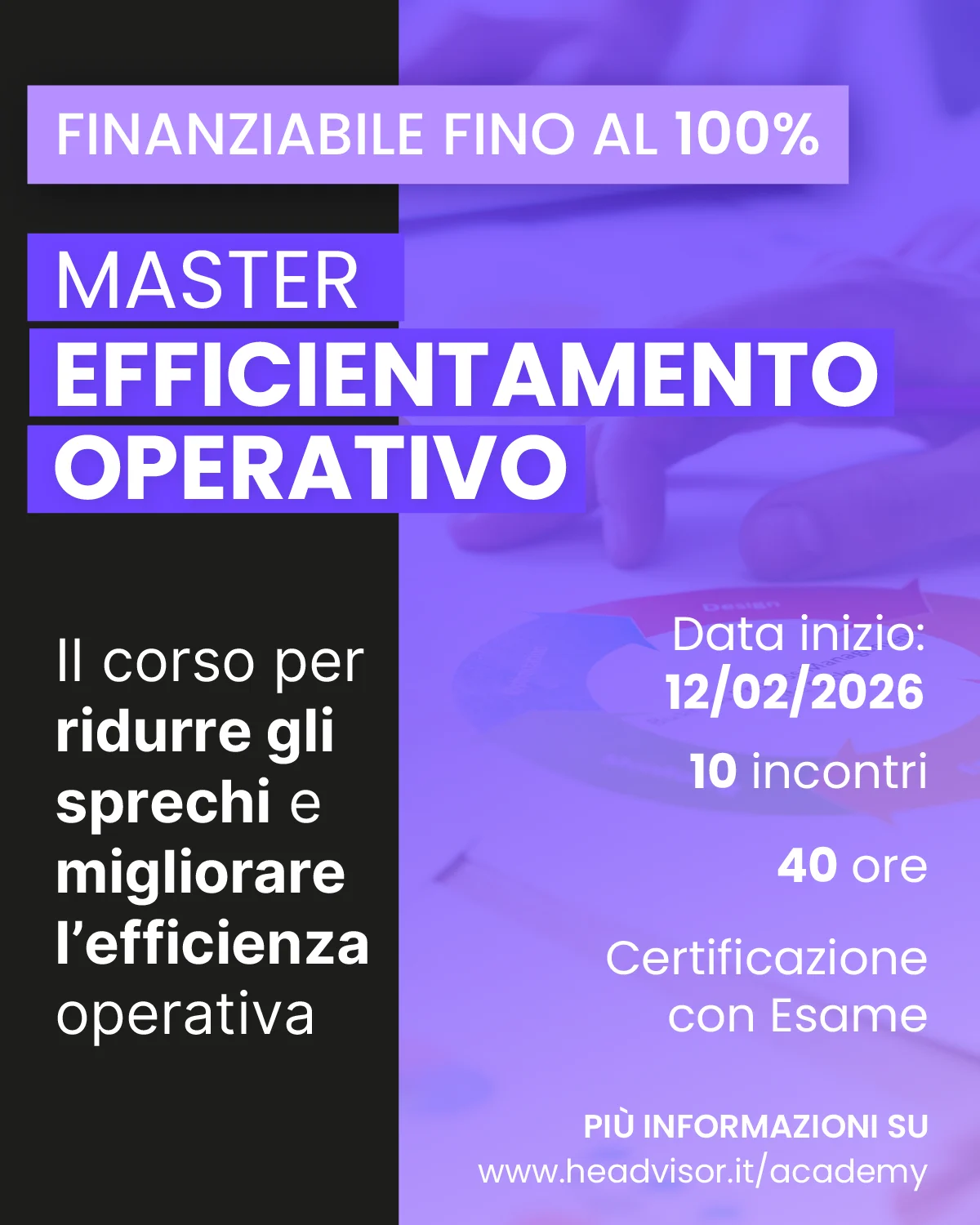 Master Efficientamento Operativo