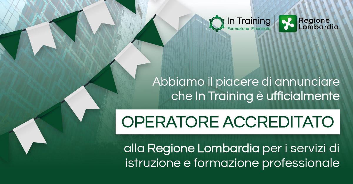 In Training: Ente Accreditato Regione Lombardia