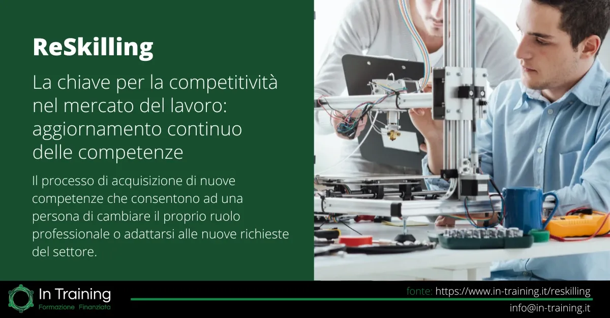 Reskilling: la chiave per la competitività nel mercato del lavoro