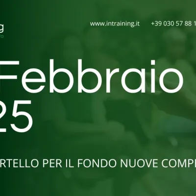 Fondo Nuove Competenze 2025: apre il 10 Febbraio